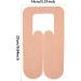 Kinesiology Tape Precut Strips | Sports Tape for Knee Stability Pre-Cut Sports Tape for Knee Pre Cut Kinesiology Tape Strips Sports Tape Kinesiology Breathable Traceless for Swimming - Buy Online on GoSupps.com