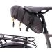 Cckole Waterproof Bicycle Saddlebag | Expandable 1.5-2L Bike Rear Bag with Reflective Features - Buy Online on GoSupps.com
