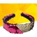 NUOBESTY Reversible Sequin Headband Color Changing Flip Sequin Hair Band Glitter Sparkly Headband Magic Alice Hair Accessories for Girls Teens Kids Women (Red and Gold) - Buy Online on GoSupps.com
