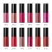 12Pcs Waterproof Matte Lip Gloss Set - Travel Size Long Lasting Liquid Lipstick Black - Buy Online on GoSupps.com