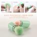 8-in-1 Premium Makeup Brush Set - Portable Synthetic Brushes with Container for Foundation Powder Blush & Eyeshadow - Travel Accessories (Green) - Buy Online on GoSupps.com