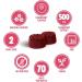 VITALDIN Cranberry Gummies 500mg + Zinc 70 Chewable Gummies | UTI Support, Vegan & Gluten Free - Buy Online on GoSupps.com