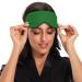 Haskirky Light Blocking Eye Mask for Deep Sleep - Adjustable & Breathable for Men and Women - Ideal for Travel, Meditation, Yoga, and Office Use - Buy Online on GoSupps.com