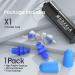 Ear Plugs  High Fidelity Concerts Earplugs-Mudeela 3 Pair Noise Reduction Festival Earplugs  23db Protection  Musicians Earplugs for Concert  DJ  Motorcycle  Loud Music  Invisible Ear Plugs Blue - Buy Online on GoSupps.com