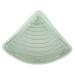HANABASS Small Pet Ceramic Toilet Pet Toilet Trainer Small Animal Potty Trainer Gerbil Bedding Tray Ceramics 24x18.5cm Light Green