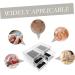 BRIGHTFUFU Transparent Cosmetic Box Clear Plastic Containers Eyeshadow Organizer Desktop Makeup Organizer Set - Buy Online on GoSupps.com