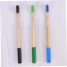 Soft Bristle Wooden Toothbrushes for Kids & Adults | Charcoal Toothbrushes for Healthy Smiles - Buy Online on GoSupps.com