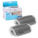 Nobleza 2 Pack Cat Brush with Catnip Cat Self Groomer for Cat Massage and Hair Removal