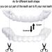 Giural 2 Pairs Veneers Teeth Set - Lightening Dentures for Men & Women | Immediate Whitening Alternative for Bad Teeth - Buy Online on GoSupps.com