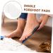 NOLITOY 100 Pairs Metatarsal Foot Pads for Women | Arch Insoles & Forefoot Half Size Shoe Pads for High Heels | Comfortable Adhesive Foot Care - Buy Online on GoSupps.com