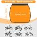 TopTrek E-Bike Battery Protective Cover | Durable Case for Integrated Frame Batteries (28-40 cm) | Protect Against Cold & Dust | Extend E-Bike Battery Life U20231 - Buy Online on GoSupps.com
