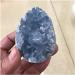 Home Decor Natural Blue cave Crystal Cluster Halo Quartz Crystal Cluster Specimen Stone Reiki Household qiangang (Size : 600-700g) - Buy Online on GoSupps.com