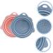 MAGICLULU 2pcs Makeup Brush Cleaning Bowl Scrubber Brush Cleaner Mat Makeup Sponge Washing Makeuo Makeup Cleaner Tool Cleaning Bowl Makeup Brush Cleaners Accessories Cosmetic 14.5x14.2cm Assorted Color - Buy Online on GoSupps.com