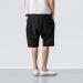 Men's Golf Shorts - Casual Cotton Linen Bloomers for Yoga - Black XL - Buy Online on GoSupps.com