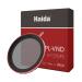 Haida 2 in 1 CPL + VND Filter for Camera Pro II Multi-Coating Circular Polarizer + Variable Neutral Density SLR Camera Lens Filter Waterproof Scratch Resistant Nano-Coating Filter 67mm