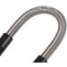 Premium Stainless Steel Face Hair Remover - Manual Epilierer Spring Threading Tool for Lip Hair Removal - Black | Effortless Beauty & Makeup Solution - Buy Online on GoSupps.com