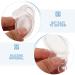 4 Pairs Silicone Heel Pads - Comfortable Wear-Resistant Heel Protectors for High Heels | Transparent Shoe Heel Liners & Foot Supplies - Buy Online on GoSupps.com