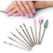 May Gifts Nail Polishing Head Nail Grinding Head Reshape Safe And Wearable Strong And Durable Easy To Clean Effective Polishing for Home Manicure Store - Buy Online on GoSupps.com