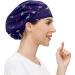 Womens Adjustable Zodiac Print Working Cap with Cotton Sweatband - One Size Scrub Cap for Men - Colorful Bouffant Head Cover - Buy Online on GoSupps.com