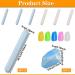 6-Pack Travel Toothbrush Set - Protective Cases for Home School & Camping | Durable & Portable Toothbrush Covers - Buy Online on GoSupps.com