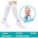 T.E.D. Anti-Embolism Stockings 15-20mmHg Compression | Thigh High Knee High | Inspect Toe Hole | White XL - Buy Online on GoSupps.com