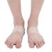 Flat foot socks thick foot pad flat foot insole good elasticity Easy to carry for home for the outdoor area (White L code)