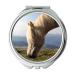 YENDOSTEEN Mirror Compact Mirror animal blue sky close up pocket mirror portable mirror