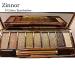 Zinnor 9 Colors Shimmer Eyeshadow Palette with Makeup Brush and Mirror | Diamond Bright Colorful Glitter Waterproof Eye Shadow Set - Buy Online on GoSupps.com