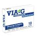 VIA-G - Stronger and Longer for Confident Performer - Extra Strength Performance Enhancing Pills Stamina Endurance Booster Blue Supplement Pills for Men - 10 Ginseng Capsules
