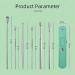 2023 Professional Ear Cleaning Master - Stainless Steel Spiral Earwax Removal Kit (Black) - Buy Online on GoSupps.com