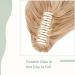 24 Curly Claw On Ponytail Extension Matte Wavy Clip Synthetic Hairpiece Dark Blonde Mix Bleach Blonde - Buy Online on GoSupps.com