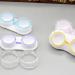 Ultechnovo 15er Box: Optimal Contact Lens Container Case Organizer for Travel - Left & Right Lens Storage Invisible Design - Buy Online on GoSupps.com