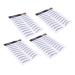 SOESFOUFU Authentic Eyebrows 4pcs Eyebrow Stickers Waterproof Stickers Semi Permanent Eyebrows Eyebrow Stencils 4d Modify Mold