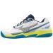 Mizuno Unisex Break Shot 4 Cc Tennis Shoe 44.5 EU Wht Drsblue Sspring