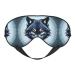 Fierce Wolf Head Eye mask Soft Elastic and Adjustable Nighttime Comfort Sleeping mask Suitable for Both Men and Women