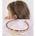 3 SET Alice Bands Headband Leopard Print Faux Pearl Slim Gold Wavy Hair Band Gift Set - Buy Online on GoSupps.com