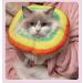 Yanmucy Adjustable Cat Recovery Collar - Soft Cone After Surgery - Small - Buy Online on GoSupps.com