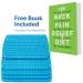 Blue Back Pain Relief Diet Book & Lumbar Stretcher for Spine Alignment | Dr. Sinett s Guide to Back Pain Relief - Buy Online on GoSupps.com