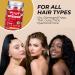 Hair Treatment Serum & Vitamin Capsules - Argan Macadamia & Avocado Oils for Hair Growth | No Rinse Safe for All Hair Types - Buy Online on GoSupps.com