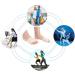 Pair Toe Separator Socks | Hallux Valgus Corrector & Bunion Splint Night Support for Hammer Toe & Overlapping Toes (Size S) - Buy Online on GoSupps.com
