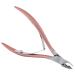 Dewedrt Nail Tweezer Cutter Nipper Clipper Remover Manicure Art Grooming Tool Beauty Nail Pliers Pink