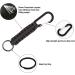 Qtopun Paracord Karabiner Set of 6 | Outdoor Survival Kit with Braided Lanyard & Utility Ring Hooks for Keys - Perfect for Adventures - Buy Online on GoSupps.com