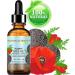 Botanical Beauty Poppy Seed Oil 100% Pure & Unrefined - Anti-Aging Vitamin E Oil for Face Skin Hair & Nails | 0.5 Fl. oz | Cold Pressed - Buy Online on GoSupps.com