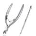 Cuticle Nippers Cuticle Cutters Stainless Steel Nail Scissors Cuticle Clippers and Bottom and Under Nail Cleaning Set for Salon or Home Use