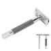 NSXAYIWE Dual Purpose Razier Double Cutting Safety Razier Manual Men Razing from Zinclegation old-fashioned razor for men (iron-containing)