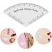 Gabarit de Dessin pour Sourcils R utilisable Outil de Mesure Pr cis Format Voyage Compact Pochoir Mise des Sourcils Accessoire Maquillage Pratique - Buy Online on GoSupps.com