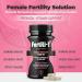 Fertili-t Female (90 Caps) Natural Fertility Support, Hormonal Balance & Prenatal Vitamins for Women, Conception Support, Natural Fertility Supplement with Aguaje & Red Maca (30-Day Supply) (1) - Buy Online on GoSupps.com