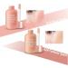 3 Face | Makeup Soft Pink Matte Cream Makeup Brightening Lasting Natural Look Dewy Finish Breathable Feel Advanced Hazy 3 Pcs 01# - Buy Online on GoSupps.com
