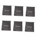 FOMIYES Hair Dryer Bag Travel 6 Pcs Hair Dryer Storage Bag Black Backpack Clothes Storage Bag Dustproof Pouch Gym Bag Travel