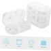 16-Piece Contact Lens Container Organizer | Travel Cases for Lenses & Glasses | Homsfou Portable Cosmetic Lens Box - Buy Online on GoSupps.com